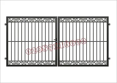 £370 • Buy Driveway Gates /metal Gates / Composite Wood Gate/ Sliding Gate/bi Folding Gate