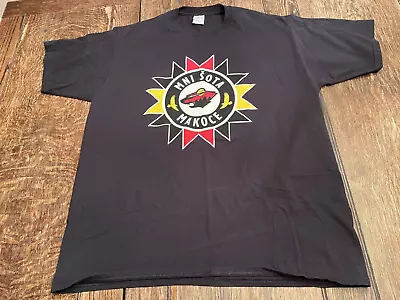 MINNESOTA WILD MNI SOTA MAKOCE Men's XL Native American Heritage Night Shirt • $35