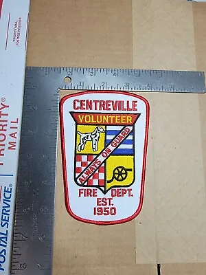 C B1 Fire Patch Patches Centreville Virginia Volunteer Always On Guard  • $5.99