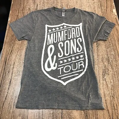 Mumford And Sons Tour Band Tee Shirt Size S #19056 • $8.99