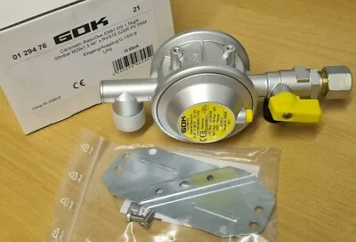 Truma Bulkhead Regulator 10mm 30mbar GOK With Test Point 0129476   - Brand New • £48.95