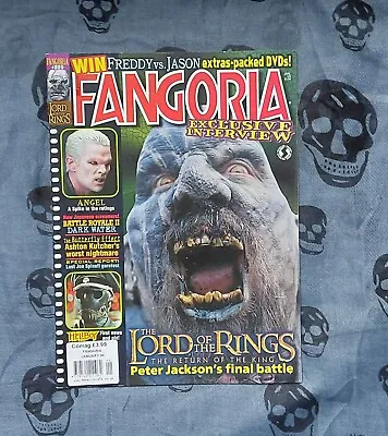 Fangoria Magazine #229 The Lord Of The Rings January 04 • £4