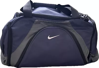Nike Golf Duffle Bag Blue Gray Black Training Sports Gym Large READ • $12.76