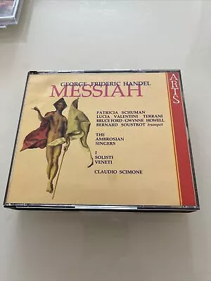 George Frideric Handel - Messiah - Double CD Fat Box 1990 Arts  • £6.99