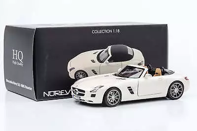 1:18 Mercedes-Benz SLS AMG Roadster R197 2011 White Norev 183491 • $107.02