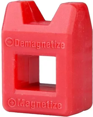 Red Lightweight Magnetizer Demagnetizer For Screwdriver Bits Tips Screw Drive... • $14.76