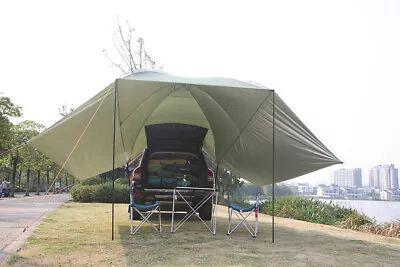 AU Ship Outdoor Camping Canopy Shelter Tent Car Gazebo Tent Large Car Rear Tent  • $139