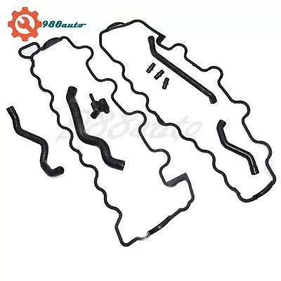 Pair Valve Cover Gasket Set For Mercedes C Class CLK E ML S SLK E320 ML320 V8 • $39.34