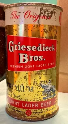 Griesedieck Bros Light Lager Beer Griesedieck Bros. Brewery Saint Lois Mo • $9.99
