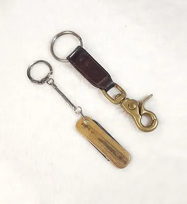 2 Vintage 60's 70's Key Chains Key Fobs COACH & Colonial • $60