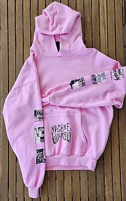 Machine Gun Kelly MGK Tickets To My Downfall Mainstream Hoodie Pink Size XXL • $159