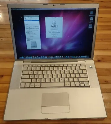 Apple Mac 15.4  MacBook Pro 2GB RAM 320GB HDD Intel A1150 (Works - PLEASE READ!) • $99.99