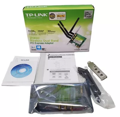 TP-Link TL-WDN4800 N900 Wireless Dual Band PCI Express Adapter NEW MISSING 1 ANT • $29.99