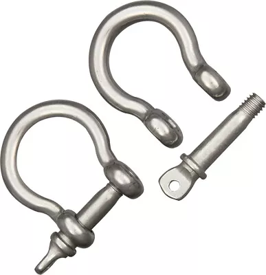 Paracord Bracelet Maker MI197 Stainless Steel Bow Shackle Cord 10 Pieces • $12.05