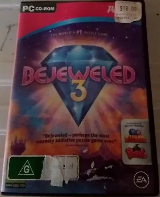 Pc-cd Rom Games - Bejeweled 3 Game - Good Condition • $0.99