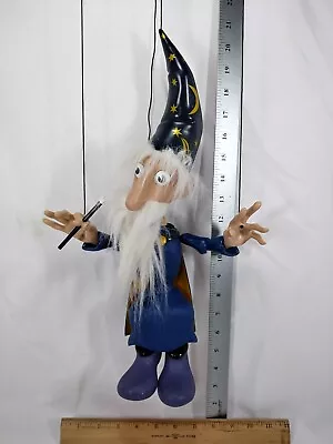 1999 Bozart Darwin The Wizard 4-String Marionette Puppet Toy By Daniel Oates • $58.98