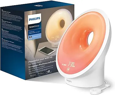 $615.85 • Buy Philips Wake-up Light Hf3651/01 Alarm Clock Light Natural Lights And Sounds