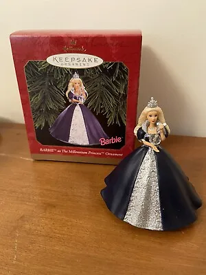 1999 Millenium Princess Barbie - Hallmark Ornament • $9