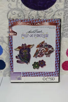 OESD Multi-Format Embroidery Feline Faeries Laurel Bush Design Collection/CD  • $49.95