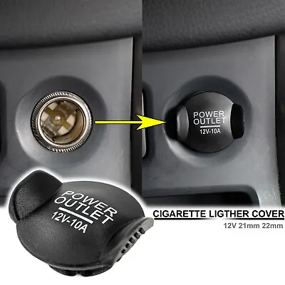 $7.99 • Buy Universal 12V Auto Car Power Outlet Socket Plug Lighter Cigarette Cover Cap
