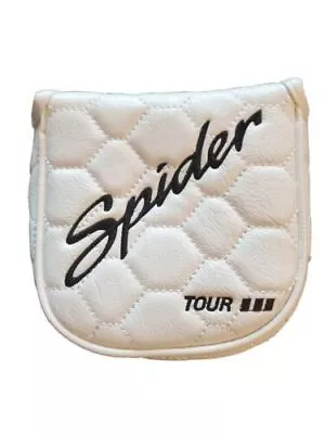 Spider Tour White Golf Mallet Putter Head Cover Magnetic Lid For TaylorMade New • $16.50