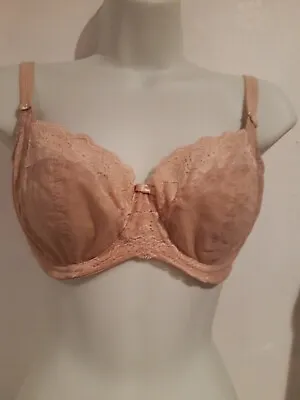 Panache. Dark Beige Underwire Bra (B2) Size 30F * • £2.45