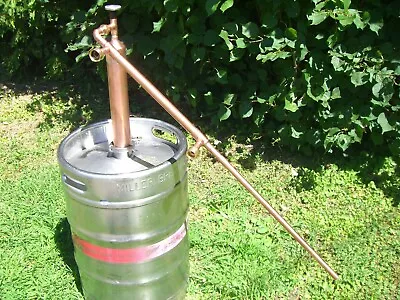 2 COLUMN ETHANOL MOONSHINE WHISKEY COPPER STILL Over 6000 Happy Customers • $159.95