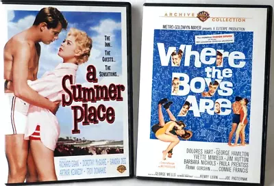 A Summer Place (1959 WB Richard Egan DVD + One More • $16.95