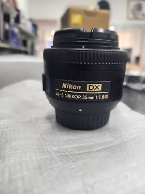 Nikon AF-S DX Nikkor 35mm F/1.8G  Lens • $250