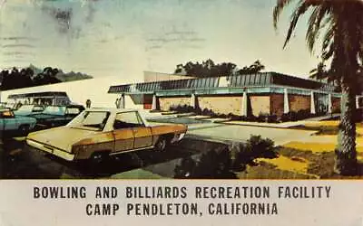 Camp Pendleton California Bowling And Billiards Rec Facility Postcard AA84339 • $8.75