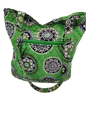 Vera Bradley Cupcake Green Retired Pattern Purse / Tote • $18.20