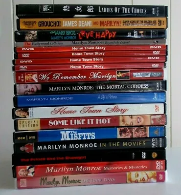 Marilyn Monroe DVD's Movies Films Documentaries - Choose - Flat $3.95 Shipping • $3.95