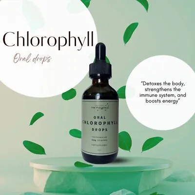 Liquid Chlorophyll | Oral Drops | Vegan | Cruelty Free | 60ml • £14.99
