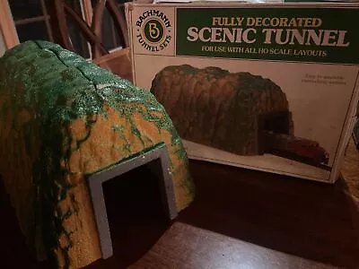 Bachmann Toy Train Fully Decorated Styrofoam Scenic Tunnel - Item No. 2332 • $8.99