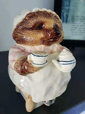 Mrs Tiggy Winkle Money Box Beatrix Potter 6.5   High • $29.99