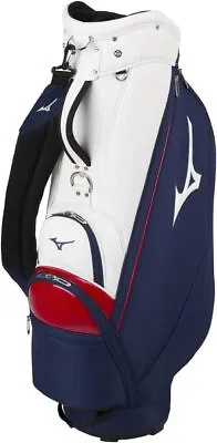 Mizuno Golf Men's Caddy Bag MU 9.5 X 47 Inch 2.6kg Navy/White Figure ‎5LJC2302 • $275