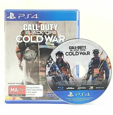 ✅ Call Of Duty Black Ops Cold War (PlayStation 4 PS4) FAST FREE POST ✅ • $37.95