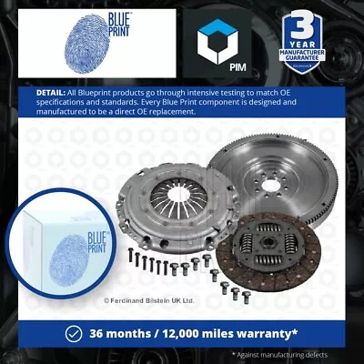 Dual To Solid Flywheel Clutch Conversion Kit ADV183065 Blue Print Set 074105264E • $280.63