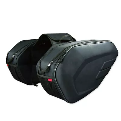 US 36L-58L Motorcycle Pannier Bags Luggage Saddle Bags Rain Cover Large Capacity • $64.09