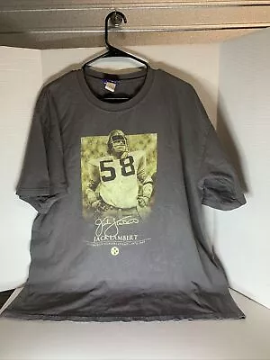 Reebok Vintage Jack Lambert Pittsburgh Steelers Shirt Large • $9.95