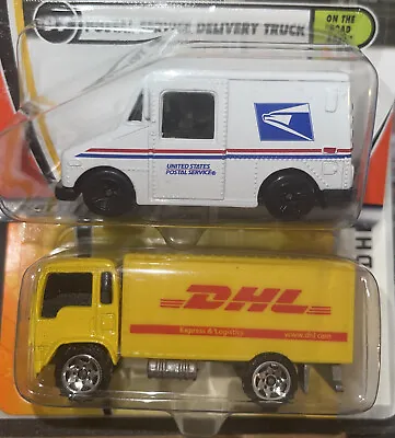 Lot Of 2 Matchbox MBX DHL Express Delivery & USPS Mail United States Postal NF • $13.89