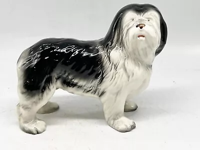 £19.99 • Buy Vintage Melba Ware Pottery Dog Old English Sheep Dog Figurine