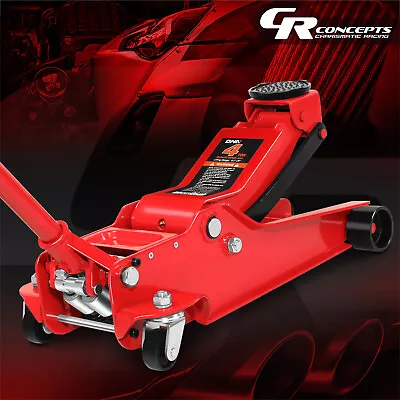 4Tons 8000lbs Hydraulic Trolley Service Floor Jack Lifting Range 4.5 -20  Red • $209.99