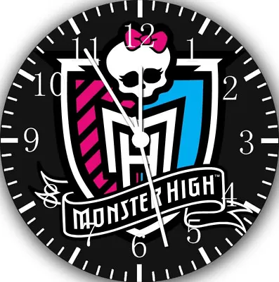 Monster High Frameless Borderless Wall Clock Nice For Gifts Or Decor W168 • $22.95