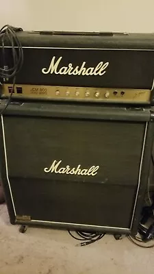 Marshall 1960A 300 W Guitar Amp With 2203 100 W Amp Head  • $5000