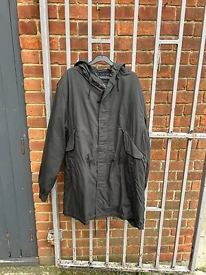 Brandit M51 Parka US Black Mens XL • £100