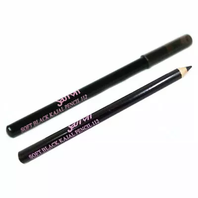 £2.99 • Buy SAFFRON LONDON Soft BLACK Kajal Pencil Eyeliner KOHL Eye Crayon 