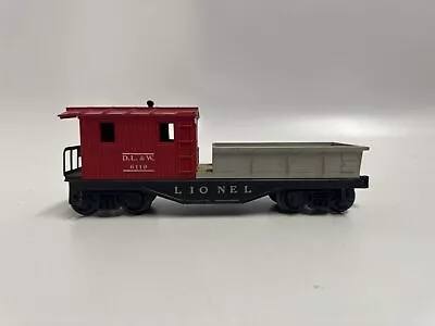 Lionel Postwar O Gauge 6119 Work Caboose With Delaware Lackawanna & Western Mark • $39