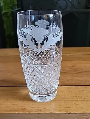  Edinburgh Thistle New Design  15 Oz Hiball/ Gin /Water  Glass (Quality) • £45