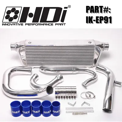 $626.05 • Buy HDi FMIC Intercooler Kit For Toyota Starlet GT Turbo Glanza V EP91 EP82 4P-FETE